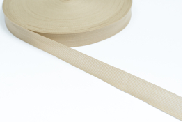  Тасьма облямівочна 23 мм в`язана  |6: беж.золот. |