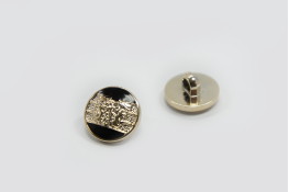  Гудзик 15 мм арт.6-04  |1: чорн. |