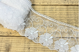  Мереживо 110 мм "Блюмарин"  |2: білий |