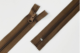  Застiбка-блискавка  Т5   18 см  (МН)  |6: коричн. |