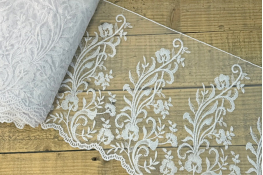  Мереживо 350 мм "Блюмарин"  |2: білий 350|