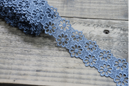  Мереживо  45 мм (гіпюр) арт.4G4092  |1: сірий |