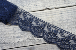  Мереживо  80 мм (органза) арт.DRL1901