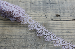  Мереживо  30 мм (гіпюр) арт.4G4025  |4: рожев. |
