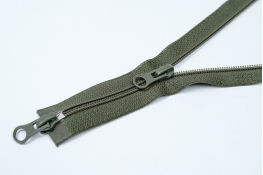  Застiбка-блискавка Т6   80 см 2 замка  |7: хакі |