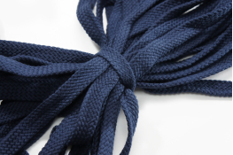  Шнур 15.0 мм для взуття (бавовна)  |9: синій темн. |