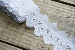  Прошва  40 мм (батистовка)  |2: білий |