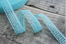  Мереживо  20 мм (бавовна)  |7: м`ятн.світл. |