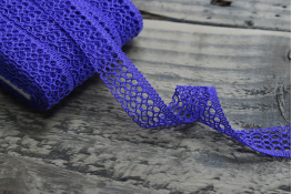  Мереживо  20 мм (бавовна)  |4: бузк.темн. |