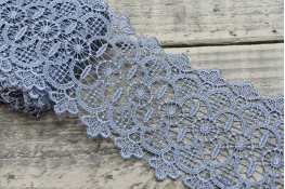  Мереживо  95 мм (гіпюр) арт.4G4192  |1: сірий |