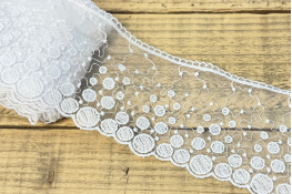  Мереживо 105 мм "Блюмарин"  |2: білий |