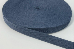  Стрiчка кiперна 25 мм  |8: сіро-синій |