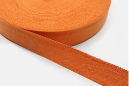  Стрічка кіперна 22 мм  |3: оранж.рудий |