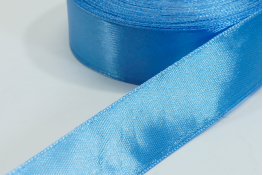 Стрічка атласна 24 мм  |8: волошк.світл. |