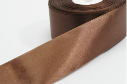  Стрічка атласна 24 мм  |6: коричн. |