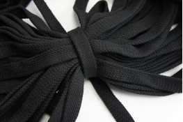  Шнур 20.0 мм для взуття (бавовна)  |1: чорн. |