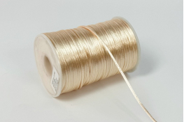  Шнур атласний  2.0 мм  |6: персик блід. |