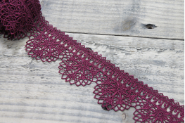  Мереживо  55 мм (гіпюр) арт.8G8050  |5: борд. |