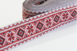  Тасьма  30 мм  |5: червон. |