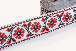  Тасьма  30 мм  |5: червон. |