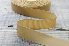  Тасьма репсова 25 мм  |3: золотист.світл. |