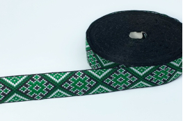  Тасьма  32 мм  |7: зелен. |