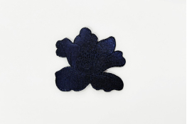  Термоаплiкацiя "Мак"  70х79 мм  |9: синій темн. |