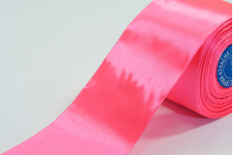  Стрічка атласна 75 мм  |4: рожев.яскр. |