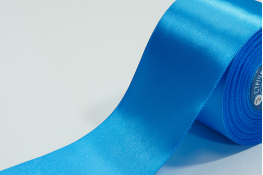  Стрічка атласна 75 мм  |8: блак.яскр. |