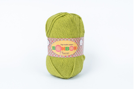  Пряжа "Bonbon Classic" 100гр / 200м  |7: оливк. 98229|