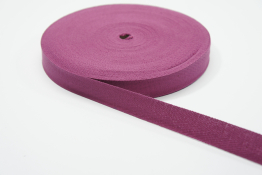  Стрічка кіперна 22 мм  |4: рожев.бузк.яскр |