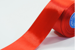  Стрічка атласна 52 мм  |5: червон. |
