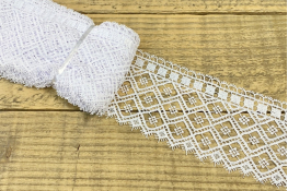  Мереживо 100 мм (гіпюр) арт.4G4194  |2: білий |