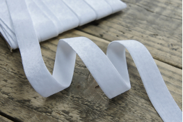  Тасьма велюр 20 мм з відтиском  |2: білий |