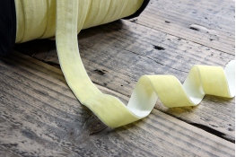  Тасьма велюр 25 мм  |3: жовт.лимон.яскр |