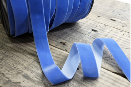  Тасьма велюр 25 мм  |8: волошк. |