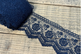  Мереживо  90 мм "Блюмарин"  |9: синій темн. |