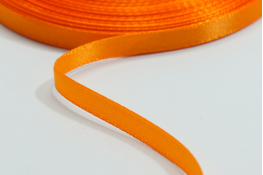  Стрічка атласна 06 мм ляссе  |3: оранж. |