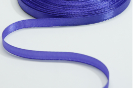  Стрічка атласна 06 мм ляссе  |4: бузк.фіолет. |