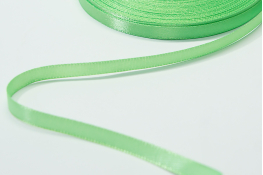  Стрічка атласна 06 мм ляссе  |7: зелен.світл. |