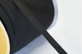  Тасьма еластична  12 мм  |1: чорн. |