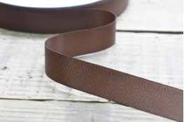  Тасьма репсова 20 мм  |6: коричн. |