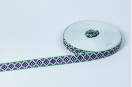  Тасьма  17 мм  |7: зелен. |