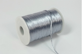  Шнур атласний  2.0 мм  |1: сірий бузк. |