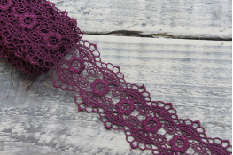  Мереживо  55 мм (гіпюр) арт.4G4109  |5: борд. |