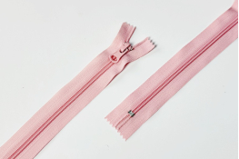  Застiбка-блискавка  Т5   18 см  (МН)  |4: рожев. |