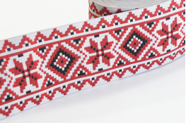  Тасьма  50 мм  |5: червон. |