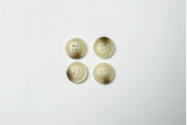  Гудзик 15 мм  |6: беж. |