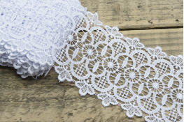  Мереживо  95 мм (гіпюр) арт.4G4192  |2: білий |