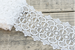  Мереживо  95 мм (гіпюр) арт.4G4192  |2: біло-молочний |